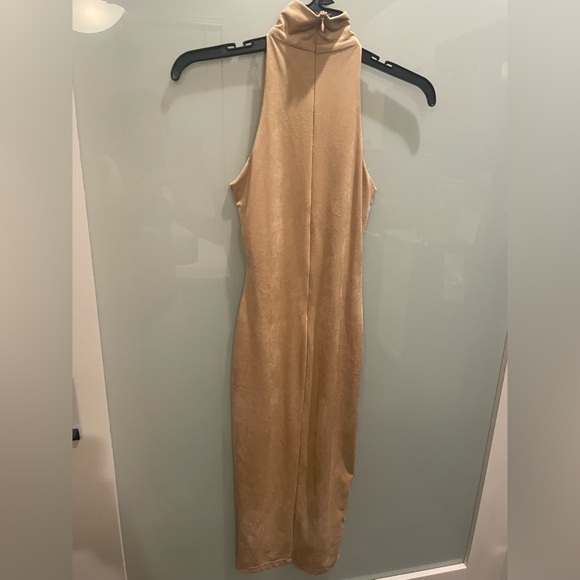 LUX LA tan suede midi dress - Picture 5 of 5